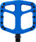 OneUp Components Pédales à Plateforme Small Comp - blue/universal