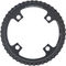 CDX Vordere Riemenscheibe 4-Arm 104 mm Lochkreis - schwarz/46 Zähne