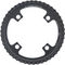 Gates CDX Front Belt Drive Sprocket 4-arm 104 mm Bolt Circle Diameter - black/46 tooth