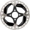 Disco de freno RT-MT900 Center Lock dentado interno p. XTR / Dura-Ace - negro-plata/160 mm