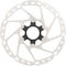 Shimano SM-RT64 Center Lock Brake Rotor for Deore w/ External Teeth - silver-black/180 mm