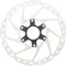 Shimano SM-RT64 Center Lock Brake Rotor for Deore w/ External Teeth - silver-black/180 mm