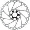 Shimano SM-RT64 Center Lock Brake Rotor for Deore w/ External Teeth - silver-black/220 mm