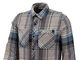 Turnouts Utility Flannel Shirt - taupe/M