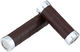 Brooks Slender Leather Grips for One-Sided Twist Shifters - 2023 Model - brown/130 mm / 100 mm