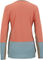 Womens Defend LS Jersey - salmon/S