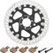Magura Set Disque de Frein MDR-P et Plaquettes 6 trous 180 mm - 8.R/180 mm