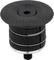 Headset Top Cap w/ Expander for Carbon Steerer Tubes - black/1 1/8"