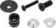 Headset Top Cap w/ Expander for Carbon Steerer Tubes - black/1 1/4"