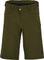 Pantalones cortos Trail Flow con pantalón interior - fir green/M