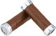 Brooks Slender Leather Grips for Twist Shifters on Both Sides - 2023 Model - honey/100 mm / 100 mm