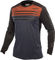 Alloy Sidewinder L/S Trikot - rust-midnight navy/M