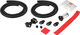 Exploro RaceMax ITALIA Carbon Frame Kit - rosso/M
