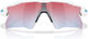 Oakley Lunettes de sport Radar EV Heater - polished white | prizm snow sapphire