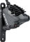 Shimano GRX Scheibenbremse BR-RX810 + BL-RX810 - Werkstattverpackung - schwarz-grau/Vorderrad/links (seitenspezifisch)