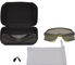 Lunettes de Sport S3 Smoke - soft tact glow/smoke