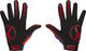 Air Ganzfinger-Handschuhe - lucid black-red/M
