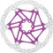 V4 Vented Floating 6-bolt Brake Rotor for Tech V - purple/203 mm