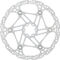 V4 Vented Floating 6-bolt Brake Rotor for Tech V - silver/220 mm