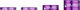 Stem Spacer Kit - purple rain/universal