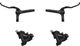 Shimano Set de frenos de disco BR-UR300 + BL-MT200 d+t - negro/Set/left/right (side-specific)