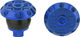 Embouts de Guidon Disco Bar End Plug - blue/universal