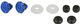 Embouts de Guidon Disco Bar End Plug - blue/universal