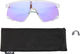 BXTR Metal Sunglasses - matte clear/prizm violet
