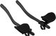 Acople de manillar Vuka Clip con extensiones de carbono - black/EVO 70 mm