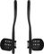 Acople de manillar Vuka Clip con extensiones de carbono - black/EVO 70 mm