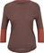 Maillot pour Dames Merino 3/4 Sleeve - dusky brown/M