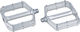 Burgtec Penthouse Flat MK5 Plattformpedale - rhodium silver/universal