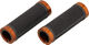 Brooks Cambium Rubber Handlebar Grips for Two-Sided Twist Shifters - black-orange/100 mm / 100 mm