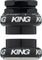 GripNut Bold EC34/28,6 - EC34/30 Gewindesteuersatz - black/EC34/28,6 - EC34/30
