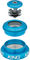 Chris King Juego de dirección InSet i7 ZS44/28,6 - EC44/40 Mixed Tapered GripLock - matte turquoise/ZS44/28,6 - EC44/40