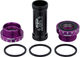 Boîtier de Pédalier MTB en Inox - purple/BSA 83
