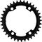 Wolf Tooth Components Plateau Asymmetric 4 bras 110 BCD pour Shimano - black/36 dents