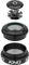 InSet i8 ZS44/28,6 - EC44/33 GripLock Steuersatz - black/ZS44/28,6 - EC44/33