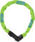 Tresor 1385/75 Kettenschloss - neon green/75 cm