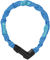 Tresor 1385/75 Kettenschloss - neon blue/75 cm