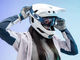 Masque Airbrake MTB - silver-blue colorshift/prizmMX low light