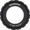 Disco de freno RT-MT900 Center Lock dentado externo para XTR - negro-plata/180 mm