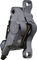 Étrier de frein XT BR-M8120 avec Plaquettes en Résine - noir/avant /arrière post mount 6"