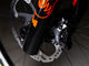 Étrier de frein XT BR-M8120 avec Plaquettes en Résine - noir/avant /arrière post mount 6"