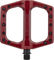 Menace 3.0 Platform Pedals - red/universal