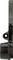 Salsa Patte de Dérailleur Alternator Swing Plate Axe gauche +oillets - black
