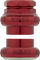 Chris King GripNut Sotto Voce EC30/25,4 - EC30/26 Gewindesteuersatz - red/1"/EC30/25,4 - EC30/26