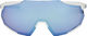 Lunettes de Sport Racetrap 3.0 Hiper - matte white/hiper blue multilayer mirror