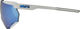 Lunettes de Sport Racetrap 3.0 Hiper - matte white/hiper blue multilayer mirror