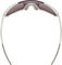 100% Racetrap 3.0 Hiper Sportbrille - matte white/hiper blue multilayer mirror